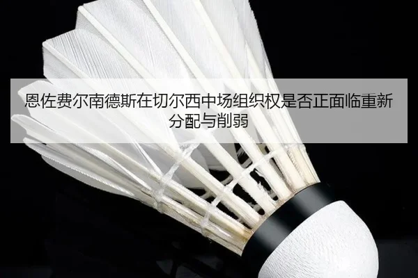 恩佐费尔南德斯在切尔西中场组织权是否正面临重新分配与削弱